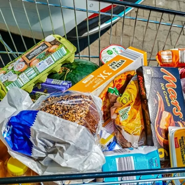 Dit is het bedrag van jouw boodschappen omgerekend naar gulden