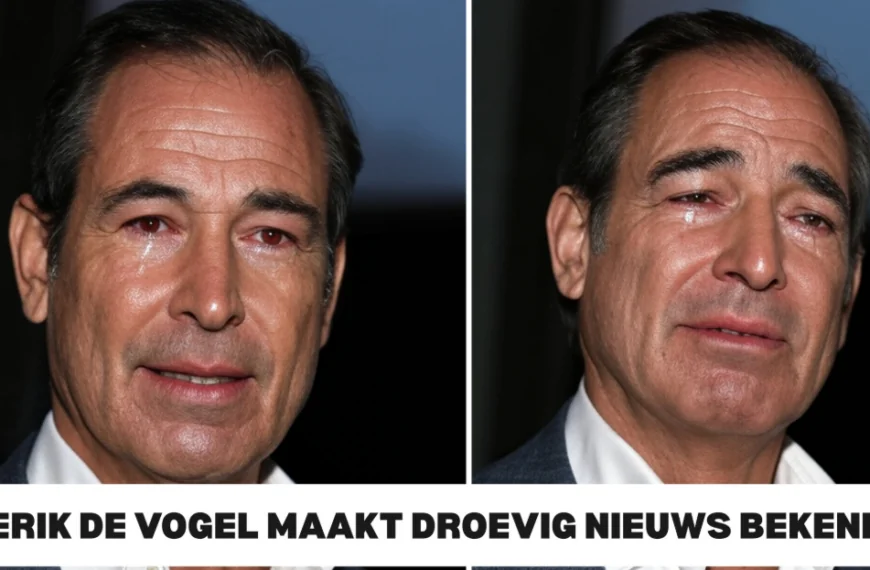 Emotionele update van Erik de Vogel over gezondheid van partner Caroline de Bruijn