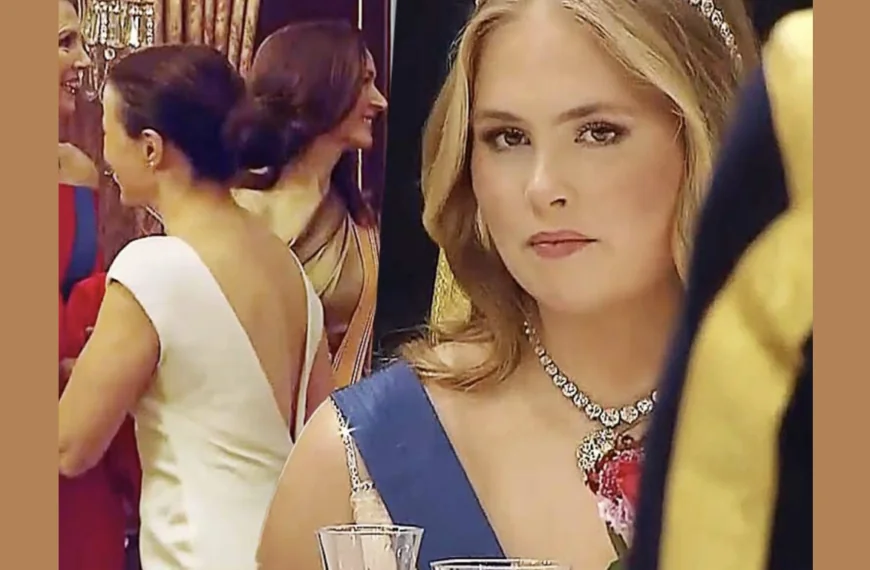 Prinses Amalia trekt aandacht tijdens staatsbanket: een zichtbaar teken van groei en zelfvertrouwen