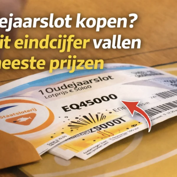 Oudejaarslot kopen? Dit eindcijfer komt historisch het vaakst voor bij prijzen