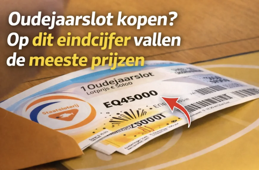 Oudejaarslot kopen? Dit eindcijfer komt historisch het vaakst voor bij prijzen