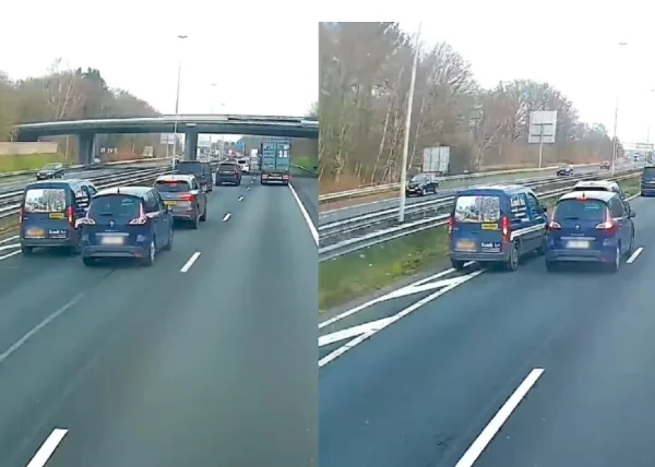 Vastlopende ritsactie op snelweg roept herkenning op bij weggebruikers