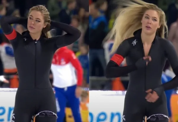 Jutta Leerdam na schaatswedstrijd volop in beeld: focus blijft op sportieve prestaties